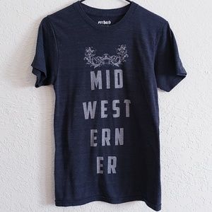 Graphic tee, Midwestern tshirt, screen print shirt